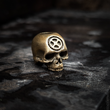 Load image into Gallery viewer, Tempus Fugit Skull Bead