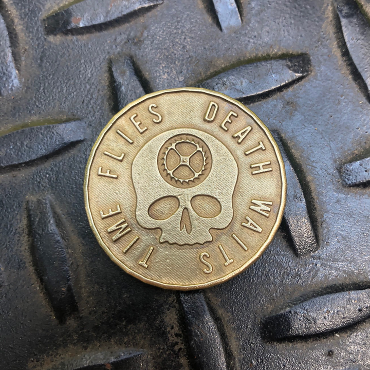 Original Carpe Diem Coin - Solid Brass