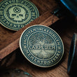 Load image into Gallery viewer, Carpe Diem Coin with tree of life and tempus fugit skill