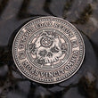 Load image into Gallery viewer, Carpe Noctem Coin - Antique Silver (front)