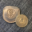 Load image into Gallery viewer, Leather Sleeves for Coins & Tempus Fugit Worry Stones