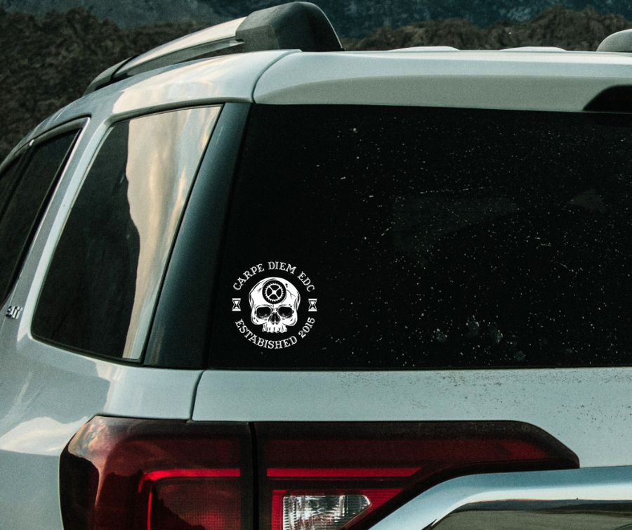 Carpe Diem EDC Vehicle Decal