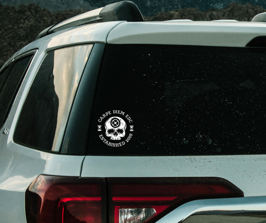 Carpe Diem EDC Vehicle Decals