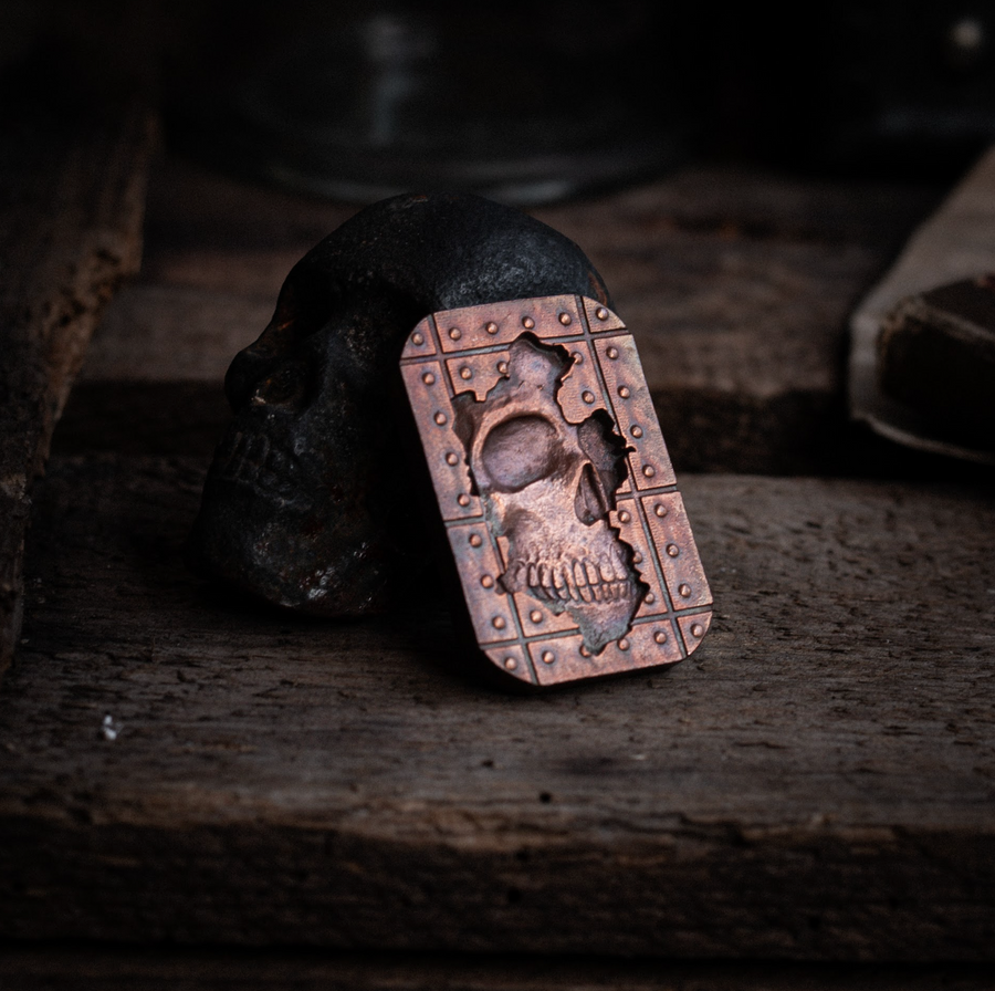 Memento Mori Worry Stone