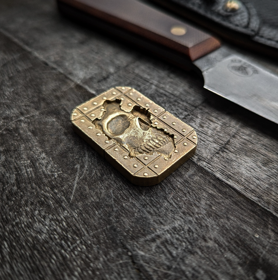 Memento Mori Worry Stone