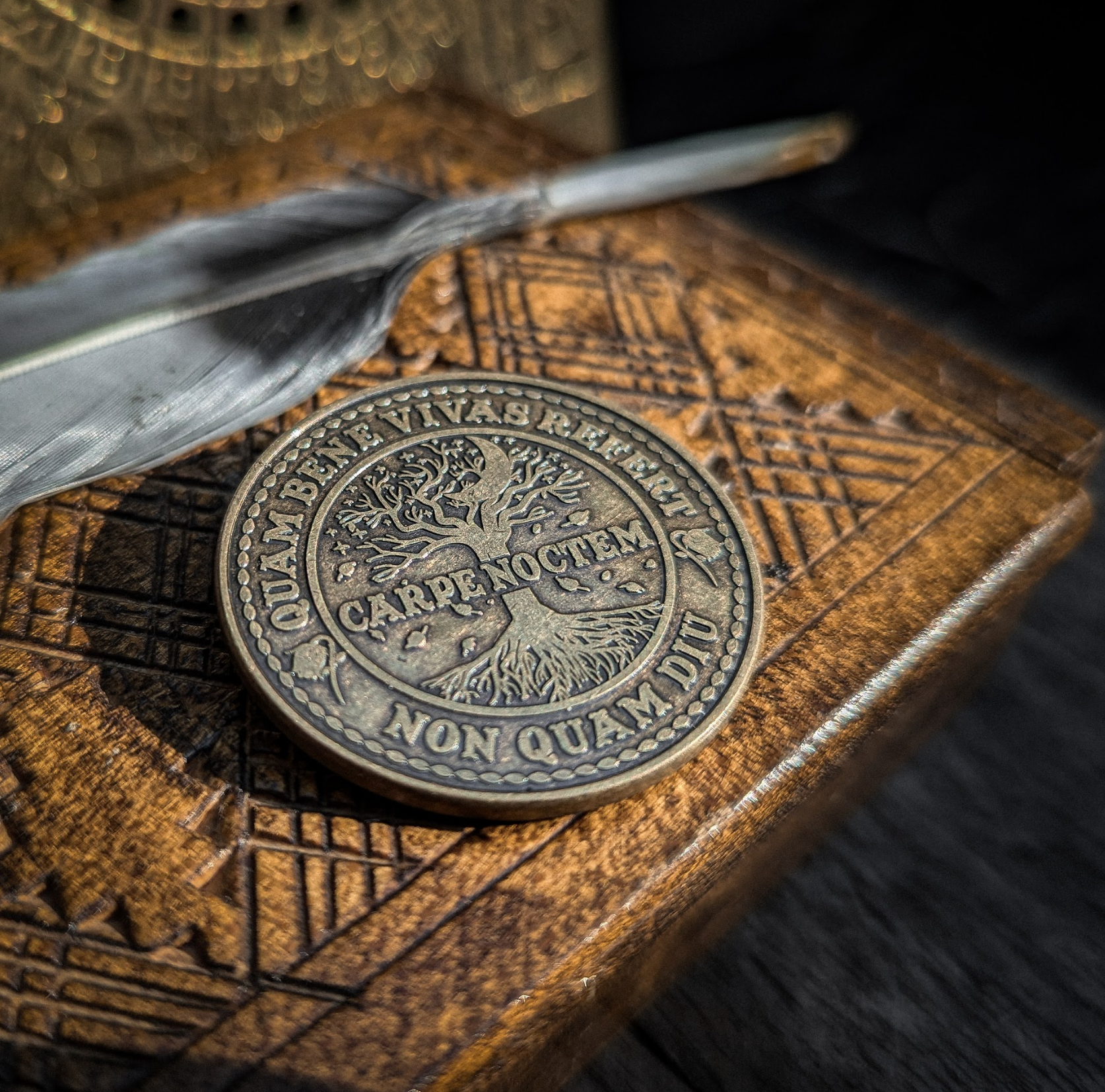 Carpe Noctem Coin | Carpe Diem EDC Carpe Noctem Coin | Carpe Diem EDC