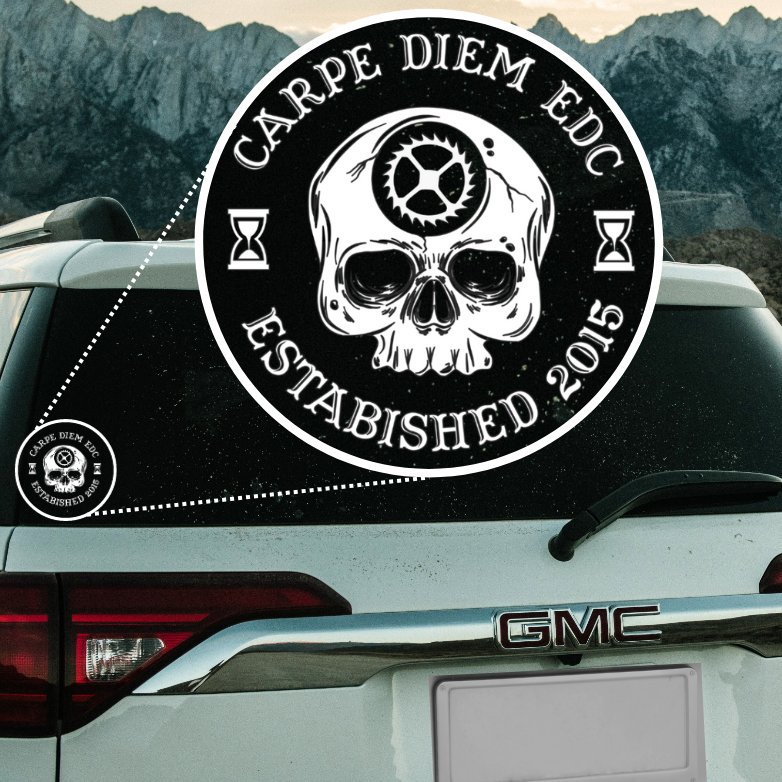 Carpe Diem EDC Vehicle Decal