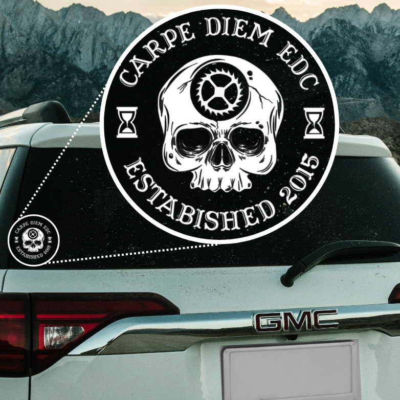 Carpe Diem EDC Vehicle Decals