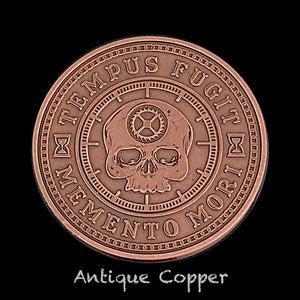 Carpe Diem Coin - Antique Copper (front)