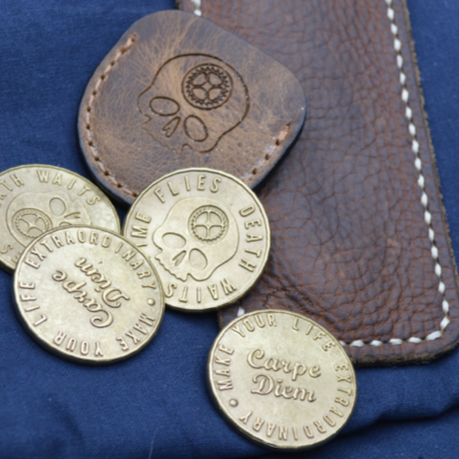 Carpe Diem Key Tag – EDC Reminder Coins