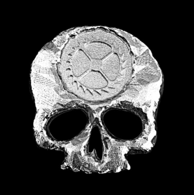 Tempus Fugit Curio/Worry Stone - Solid Silver