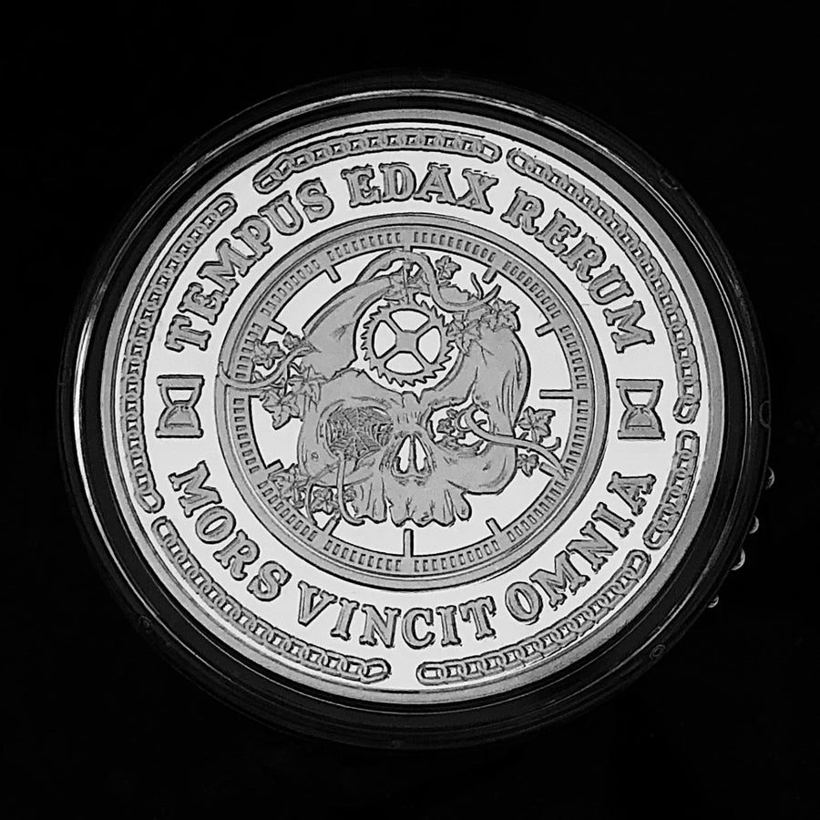 Carpe Noctem Coin - .999 Fine Silver (front)